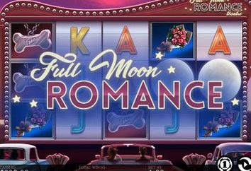 Full Moon Romance slot game by Thunderkick